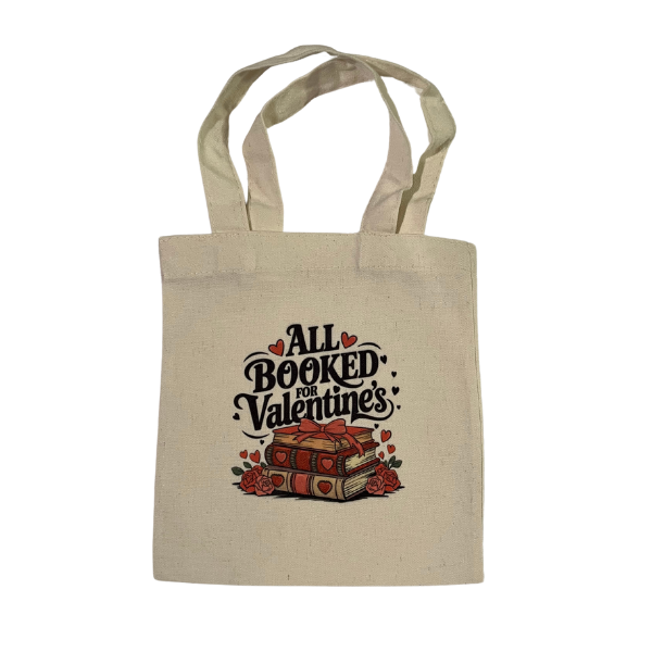 All Booked Up for Valentine's Mini Tote Bag