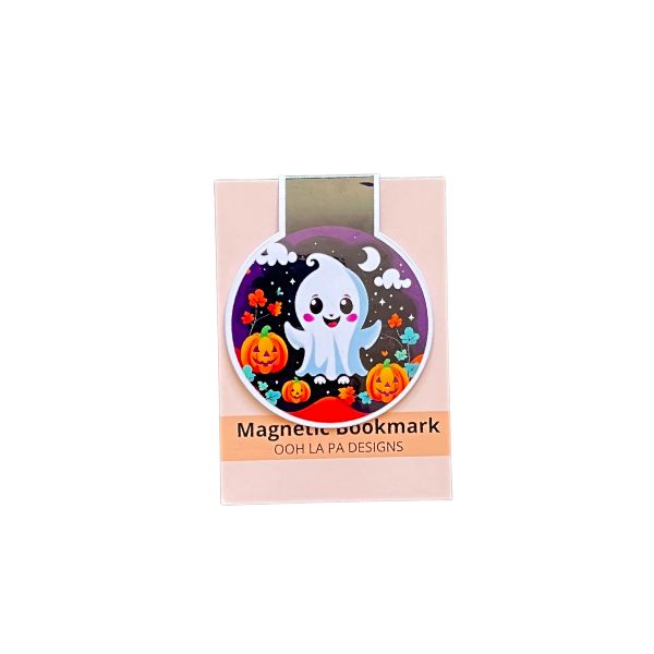 Mischievous Ghost Magnetic Bookmark