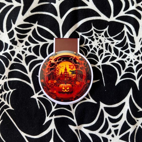 Haunted Harvest Magnetic Bookmark