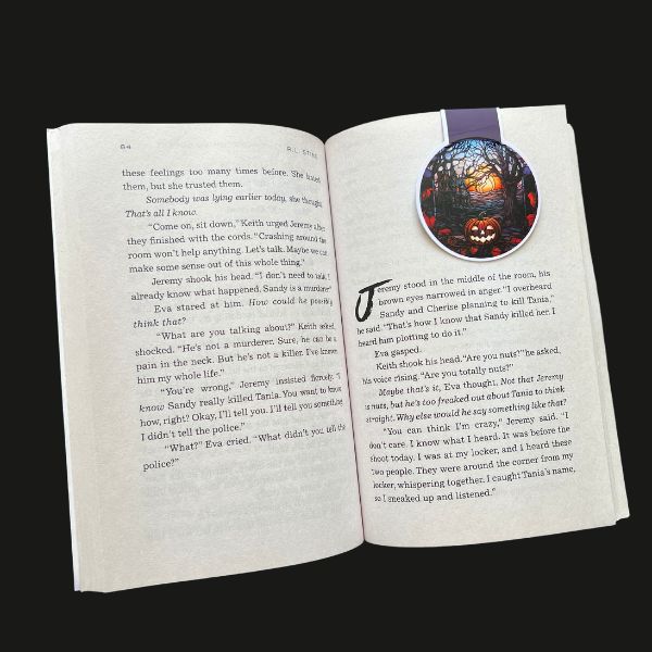 Spooky Hallows Magnetic Bookmark