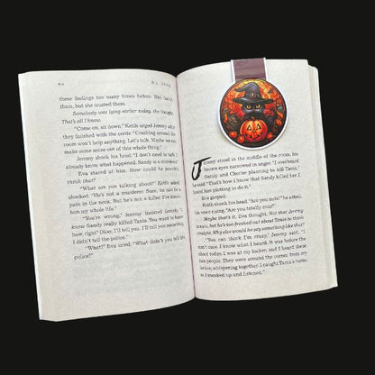 Mystic Kitty Magnetic Bookmark