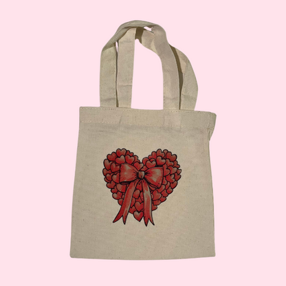 Heart of Hearts Mini Tote Bag