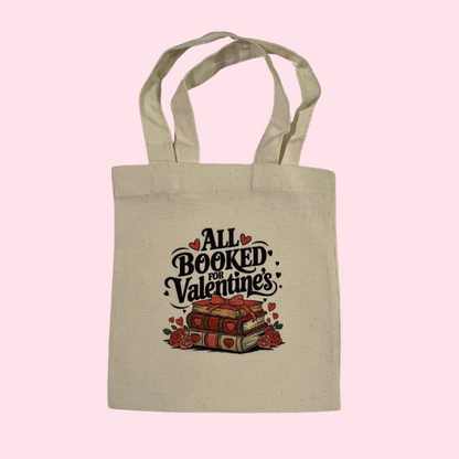 All Booked Up for Valentine's Mini Tote Bag
