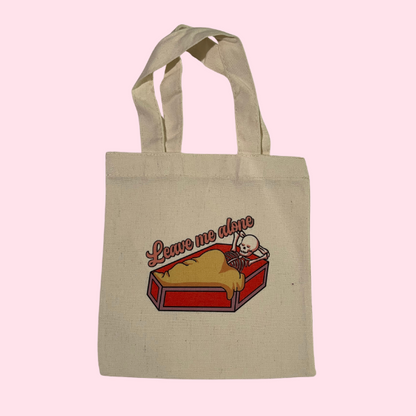 Leave Me Alone Mini Tote Bag
