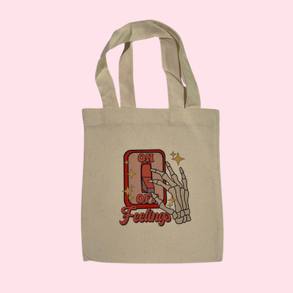 On Off Feelings Mini Tote Bag