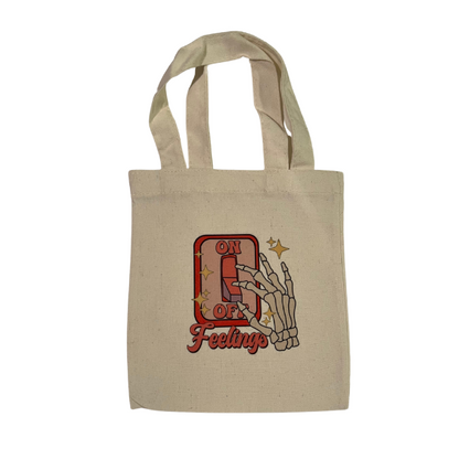 On Off Feelings Mini Tote Bag